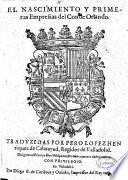 El Nascimiento y Primeras Empressas del Conde Orlando