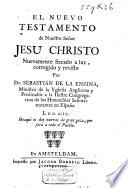 El Nuevo Testamento de nuestro Señor Jesu Christo