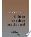 El objeto del dolo en derecho penal