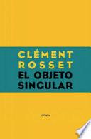 El objeto singular
