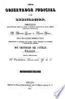 El observador judicial y de legislación