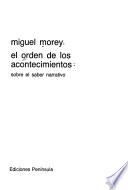 El orden de los acontecimientos
