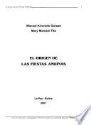 El origen de las fiestas andinas