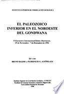 El paleozoico inferior en el noroeste del Gondwana