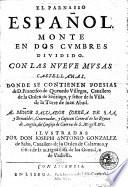 El Parnasso español. Monte en dos cumbres dividido