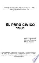 El paro cívico, 1981