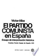 El Partido Comunista en España