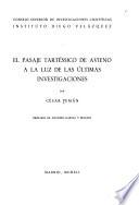 El pasaje tartéssico de Avieno a la luz de las últimas investigaciones
