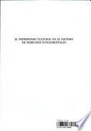 El patrimonio cultural en el sistema de derechos fundamentales