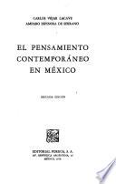 El Pensamiento contemporáneo en México