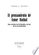 El pensamiento de Amor Ruibal
