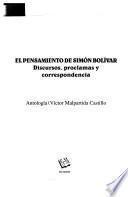 El pensamiento de Simón Bolívar