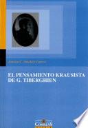El pensamiento krausista de G. Tiberghien