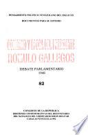 El Pensamiento político venezolano del siglo XX.