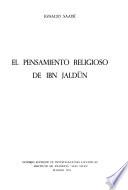 El pensamiento religioso de Ibn Jaldūn