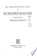 El pensamiento vivo de Schopenhauer