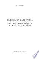 El pensar y la historia