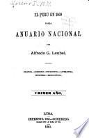 El Peru en 1860 [ir.mil. ochocientos sesenta]
