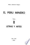 El Perú minero: Letras y artes