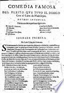 El Pleito que tuvo el Diablo con el Cura de Madrilejos. Jornada primera de L. V. de G. Jornada segunda de F. de Roxas. Jornada tercera del Doctor Mirademesqua