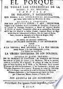El Porque de todas las ceremonias de la Iglesia y sus mysterios