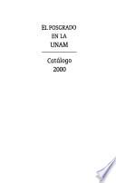 El posgrado en la UNAM