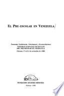 El pre-escolar en Venezuela