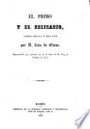 El primo y el relicario, comedia original en 3 actos