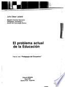 El problema actual de la educación