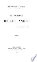 El problema de los Andes ...