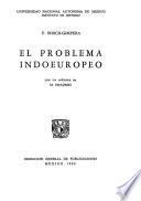 El problema indoeuropeo