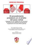 El procedimiento probatorio en el ámbito del juicio verbal