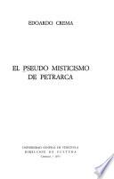 El pseudo misticismo de Petrarca