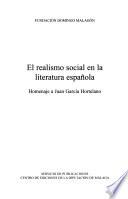 El realismo social en la literatura española