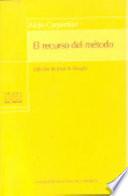 El recurso del método