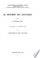 El régimen del solitario