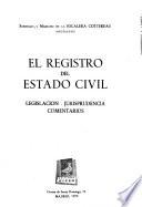El registro del estado civil