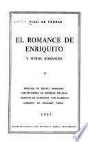El romance de Enriquito y otros romances
