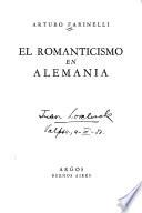 El romanticismo en Alemania