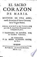 El Sacro Corazón de María...