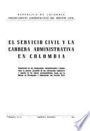 El servicio civil y la carrera administrativa en Colombia