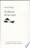 El silencio de las cosas
