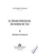 El Sínodo Diocesano de Oviedo de 1769