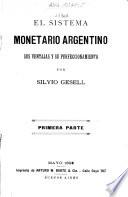 El sistema monetario argentino