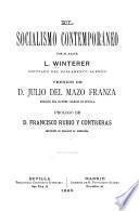 El socialismo contemporáneo