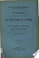 El socialismo de cátedra