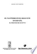 El Tacitismo en el siglo XVII en España