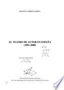 El teatro de autor en España (1901-2000)