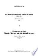 El Teatro Nacional de la ciudad de México 1841-1901