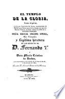 El Templo de la Gloria, drama alegórico